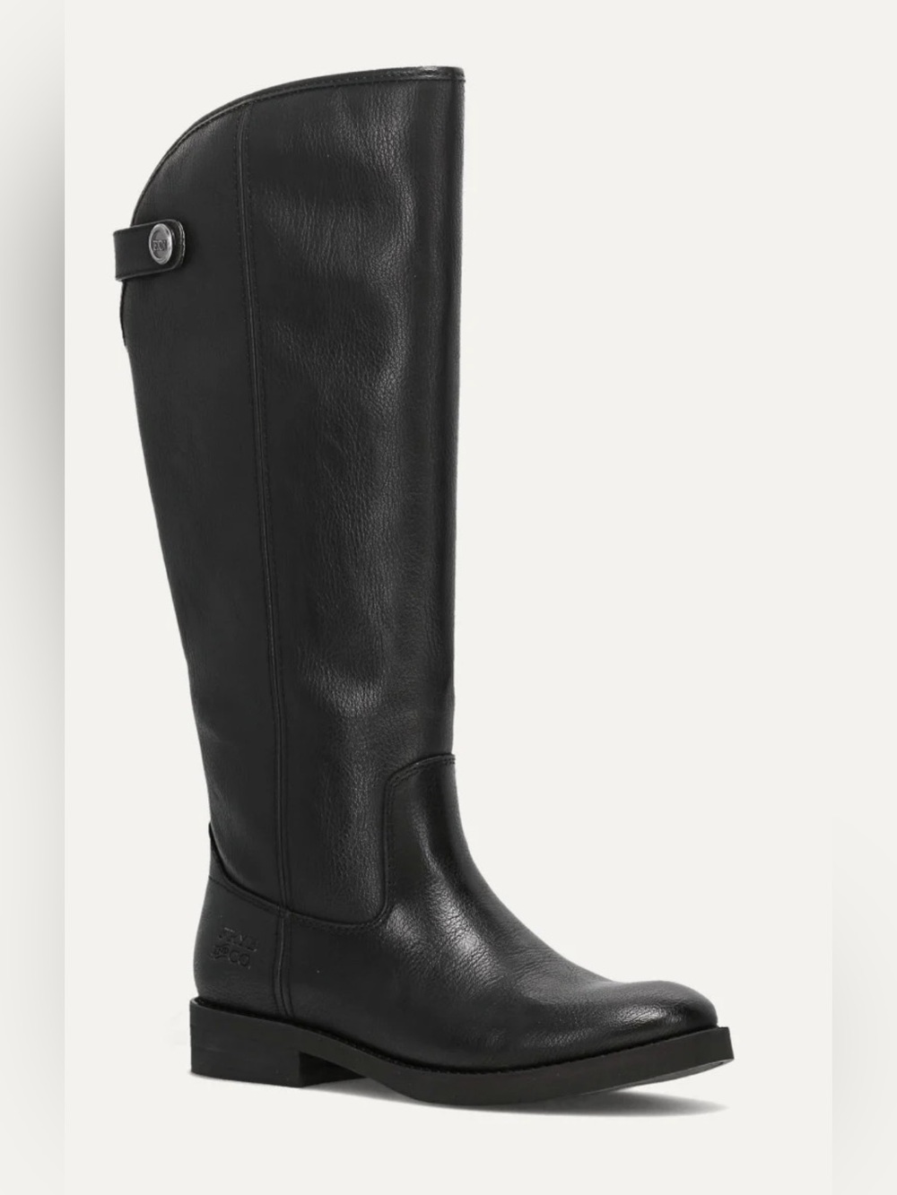 FRYE AND CO. Kellie Button Black Tall  Riding Boots NWT